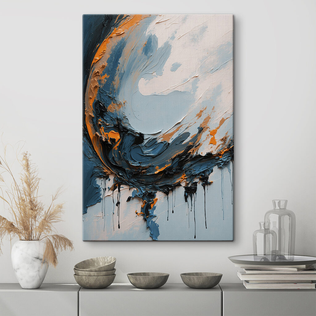 Onda de tinta — interior 1