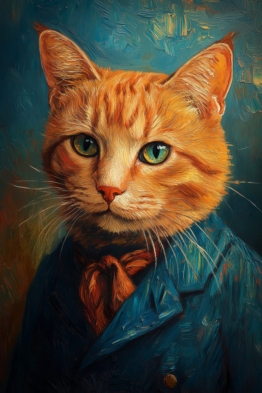 Gato de smoking — design completo