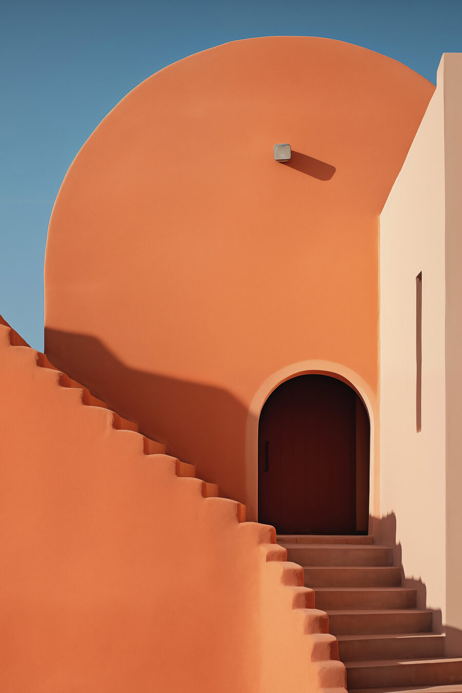 Escada em terracota — design completo