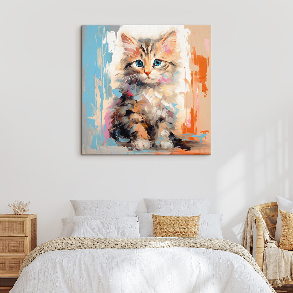 Gatinho em pinceladas — interior 2