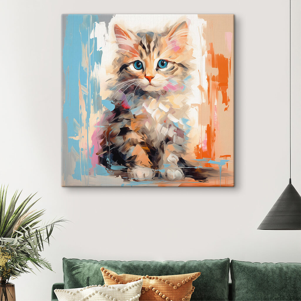 Gatinho em pinceladas — interior 3