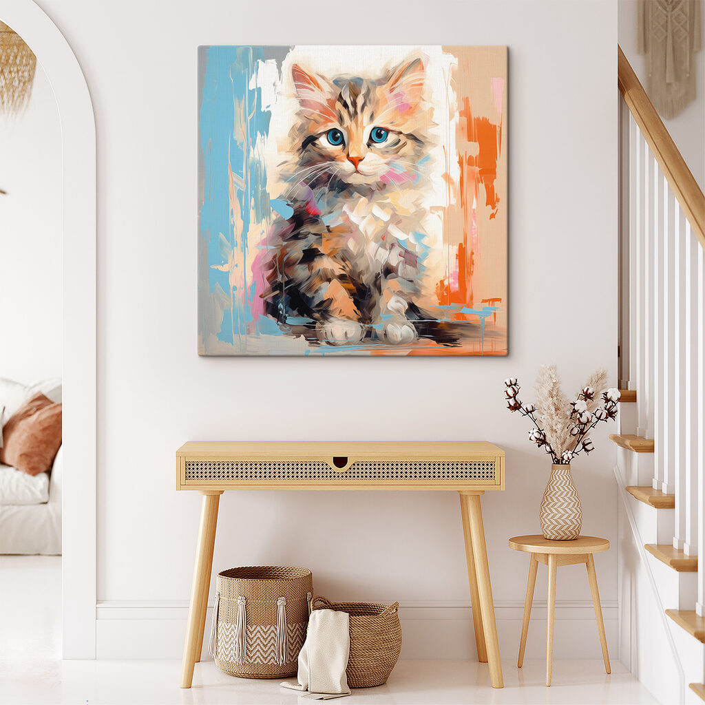 Gatinho em pinceladas — interior 4