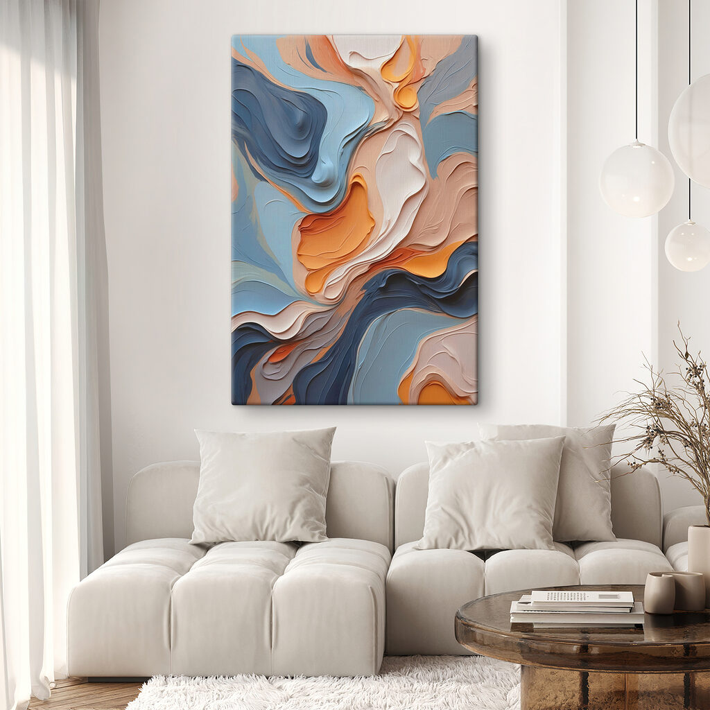 Camadas pastel em azul-escuro — interior 2