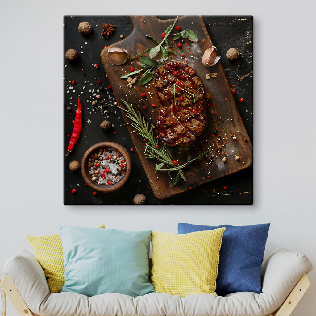 Bife entre ervas — interior 1