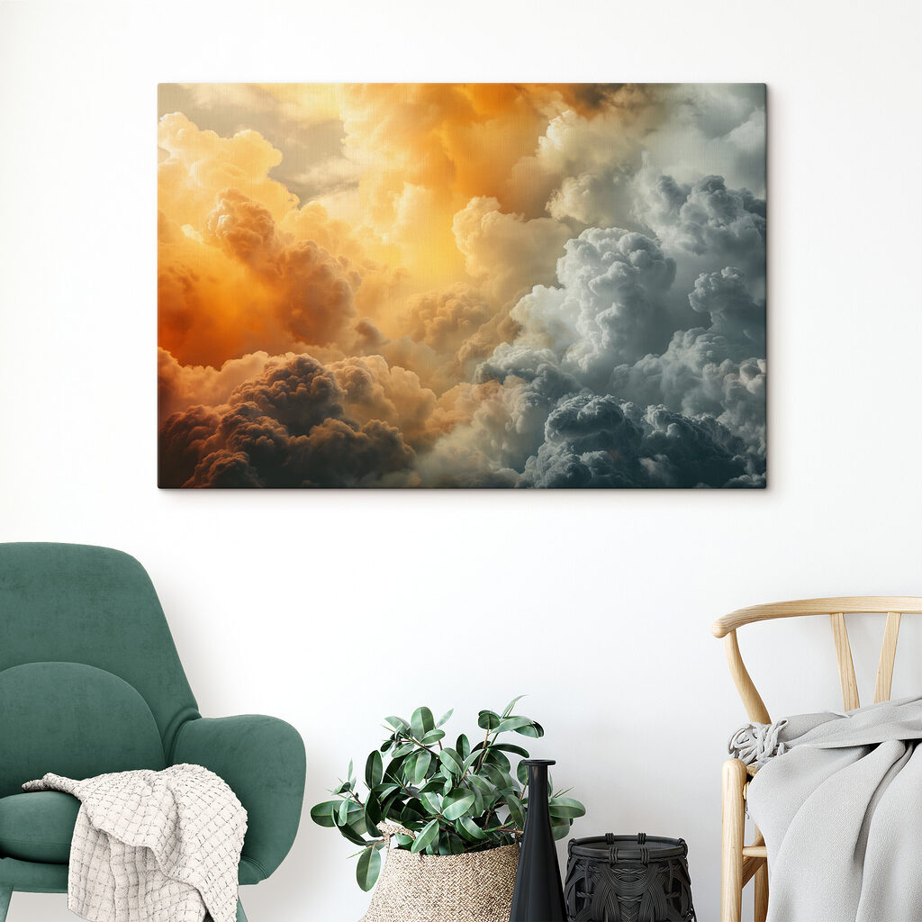 Sol atravessa as nuvens — interior 1