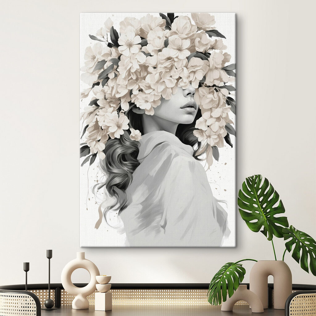 Olhar por entre flores — interior 4