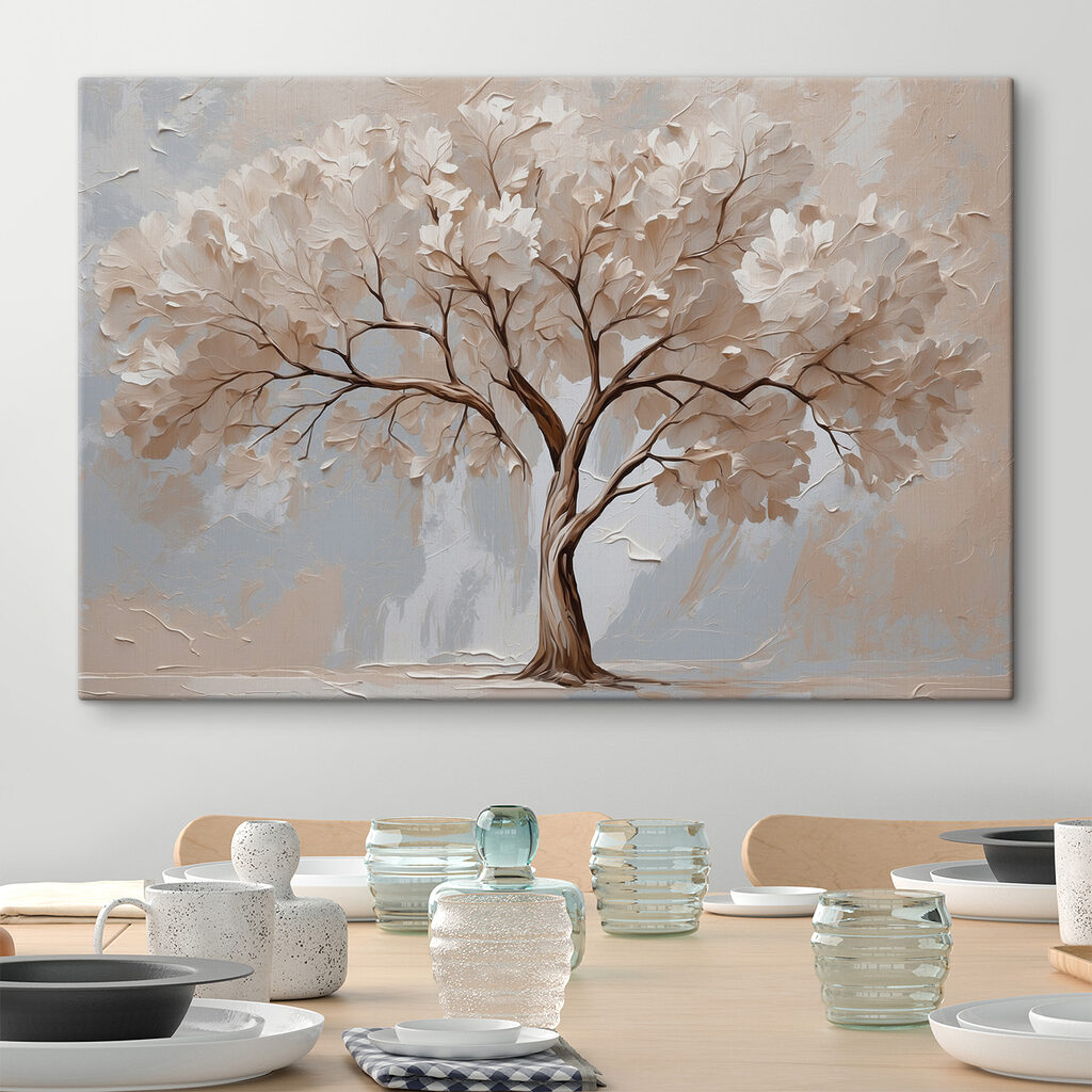 Ramos com bloesmo branco — interior 3