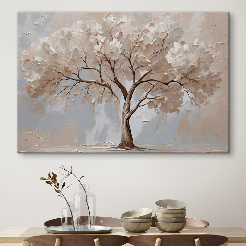 Ramos com bloesmo branco — interior 1