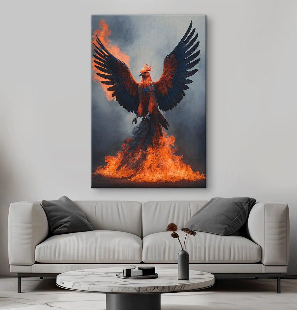 Fénix entre chamas — interior 2