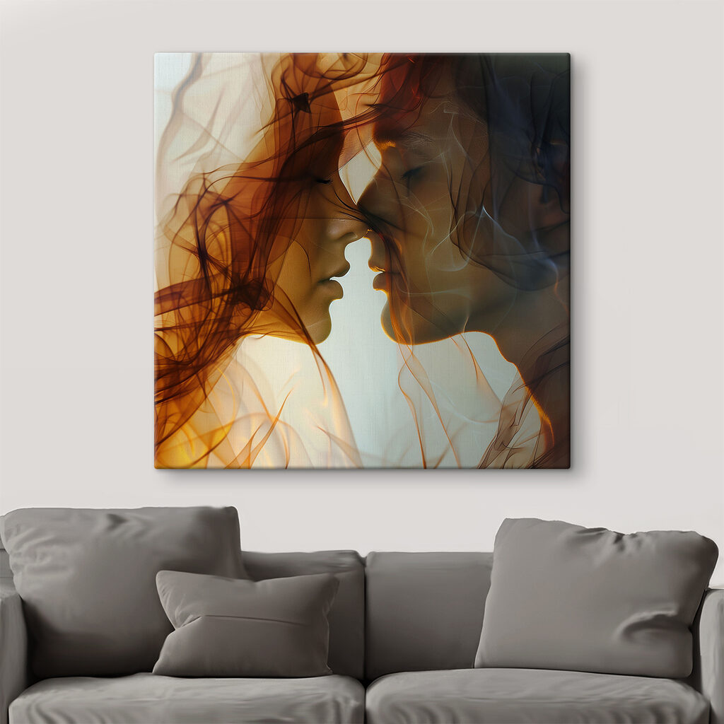 Beijo de fumo — interior 1