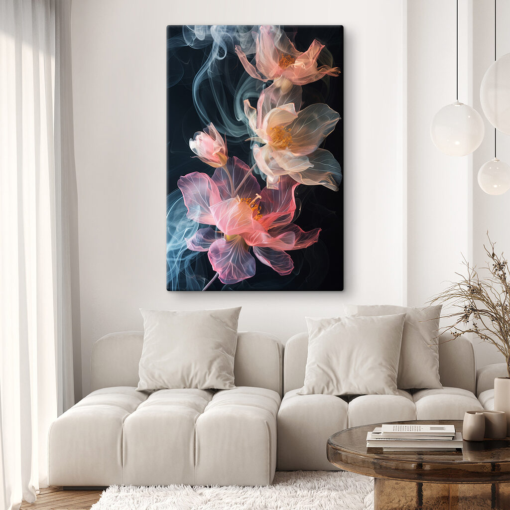 Flores de fumo colorido — interior 2