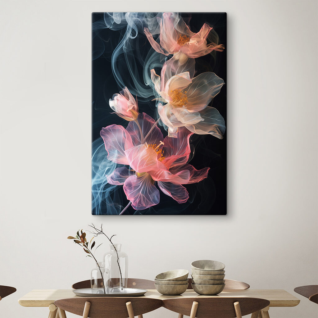 Flores de fumo colorido — interior 3