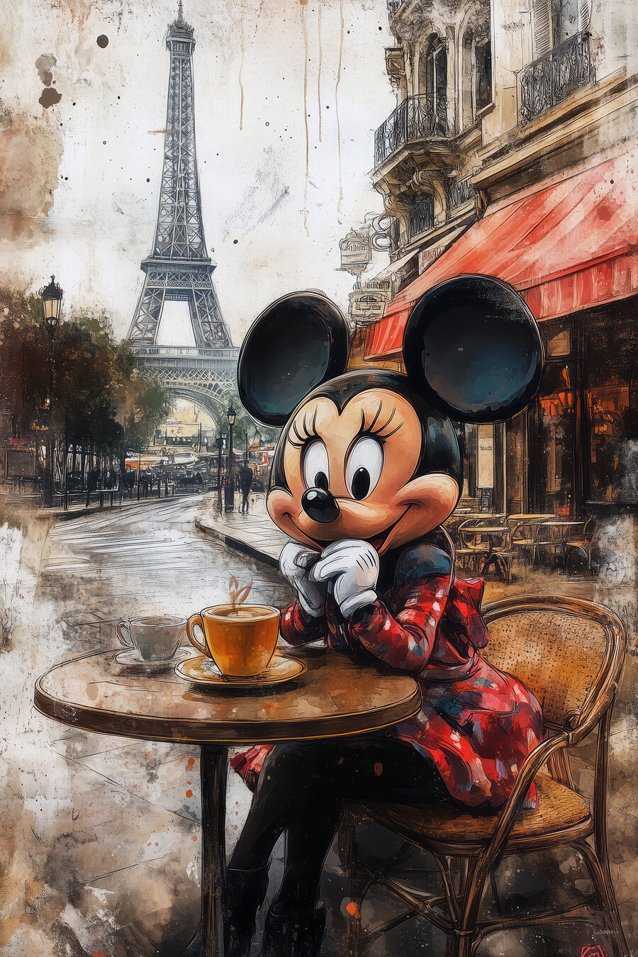 Ratinha em Paris — design completo