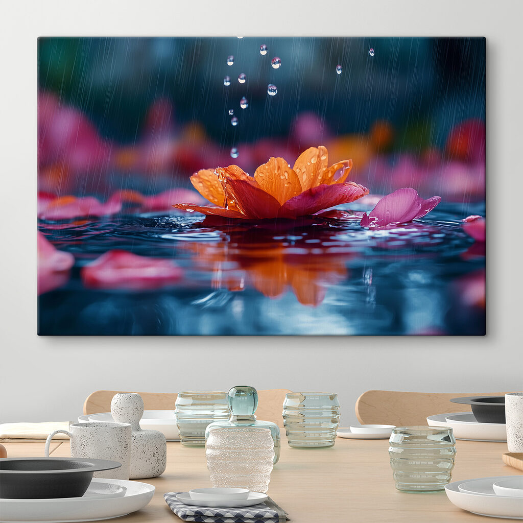 Flor na chuva — interior 1