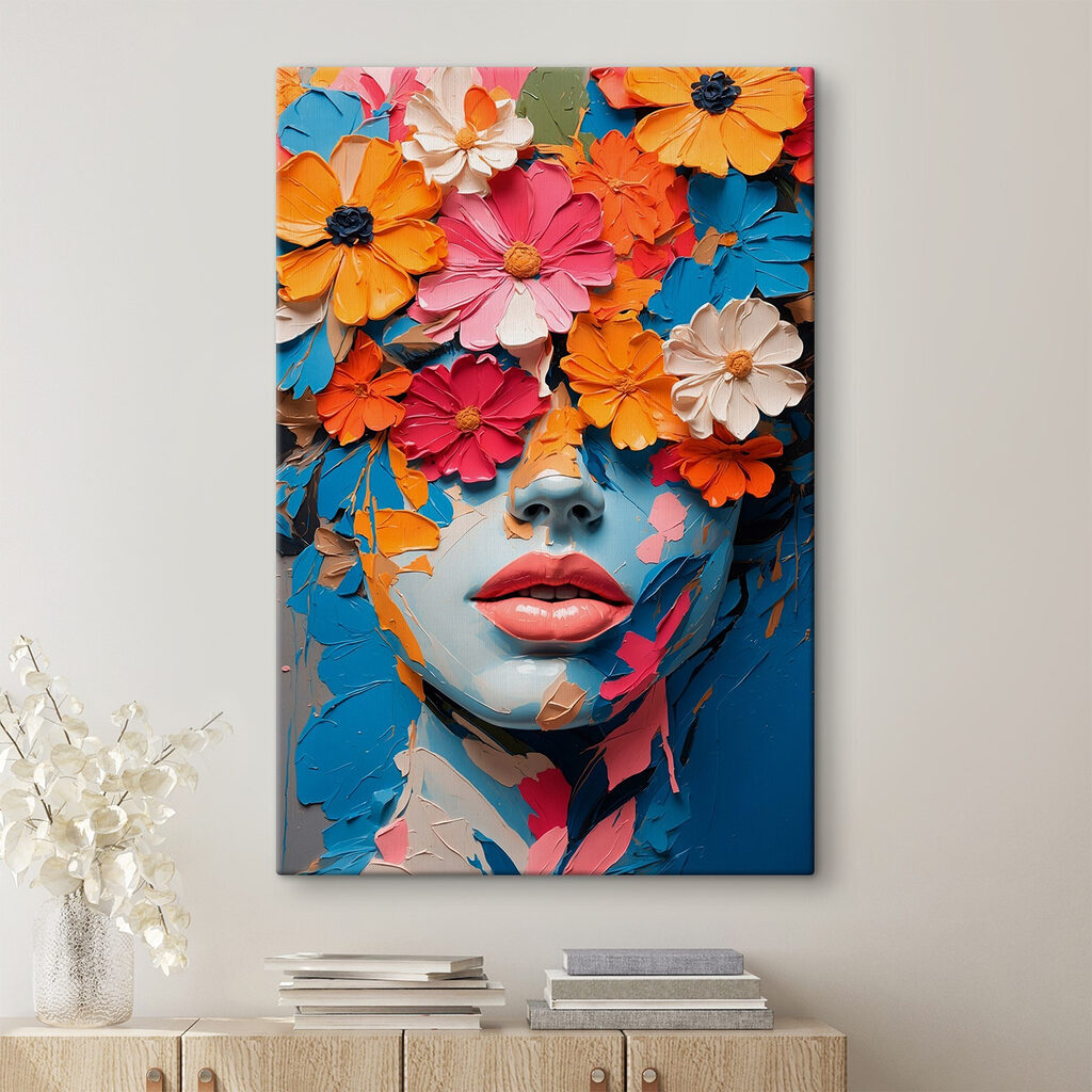 Retrato coroado de flores — interior 2