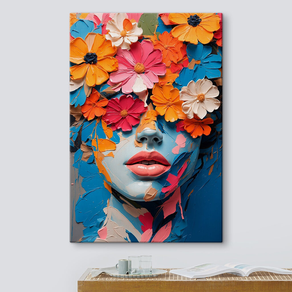 Retrato coroado de flores — interior 3