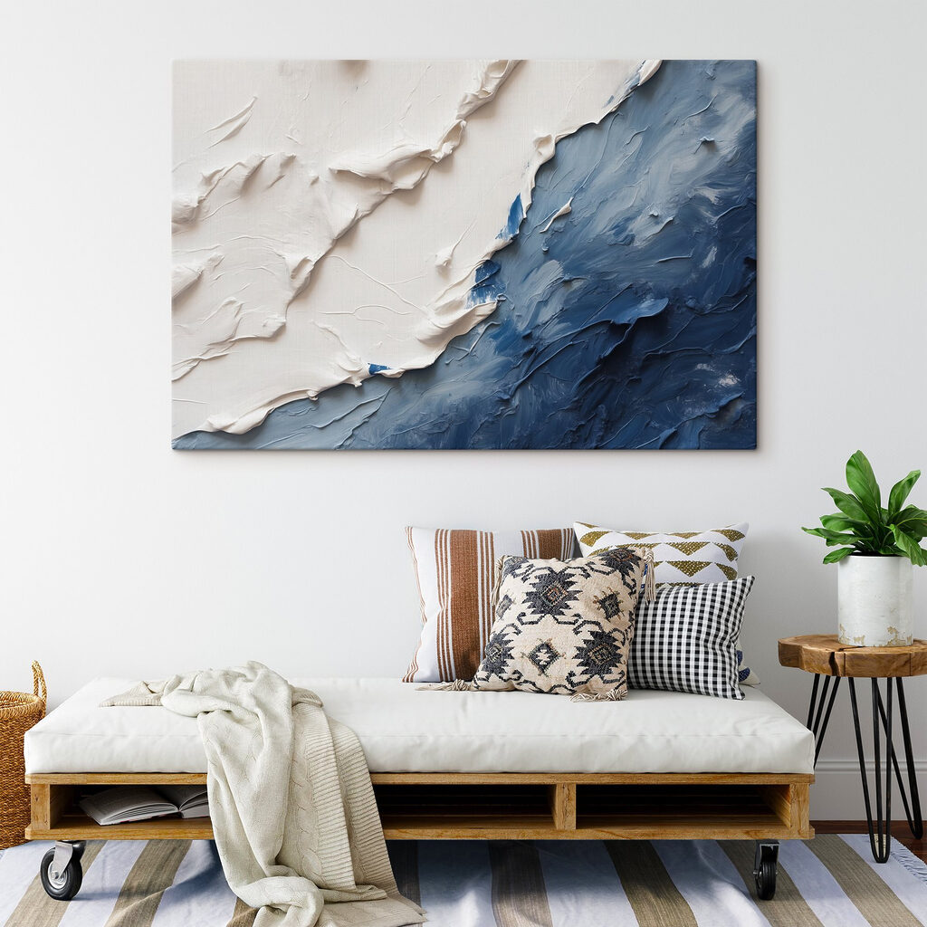 Branco sobre azul-escuro — interior 4