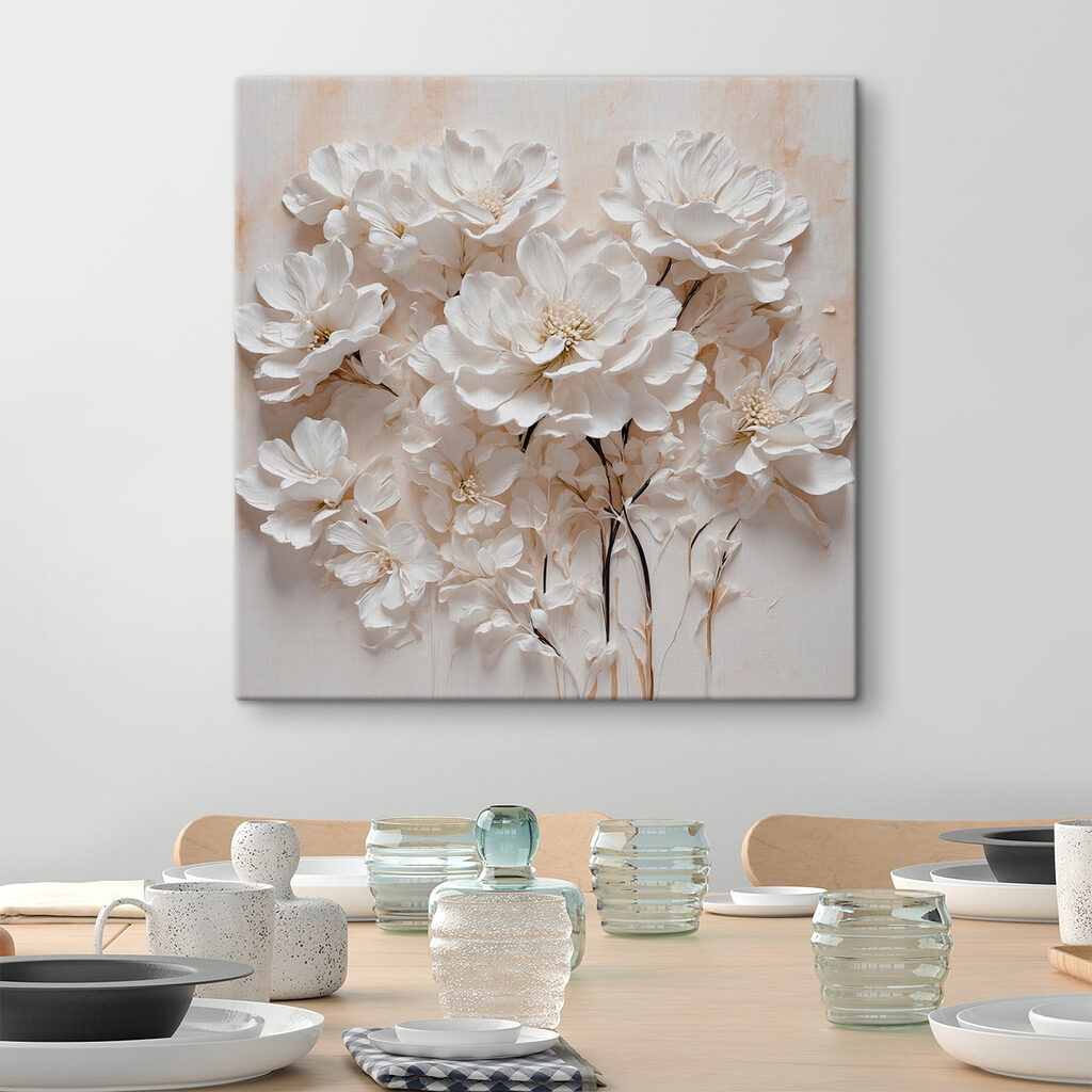 Flores em caules esguios — interior 3