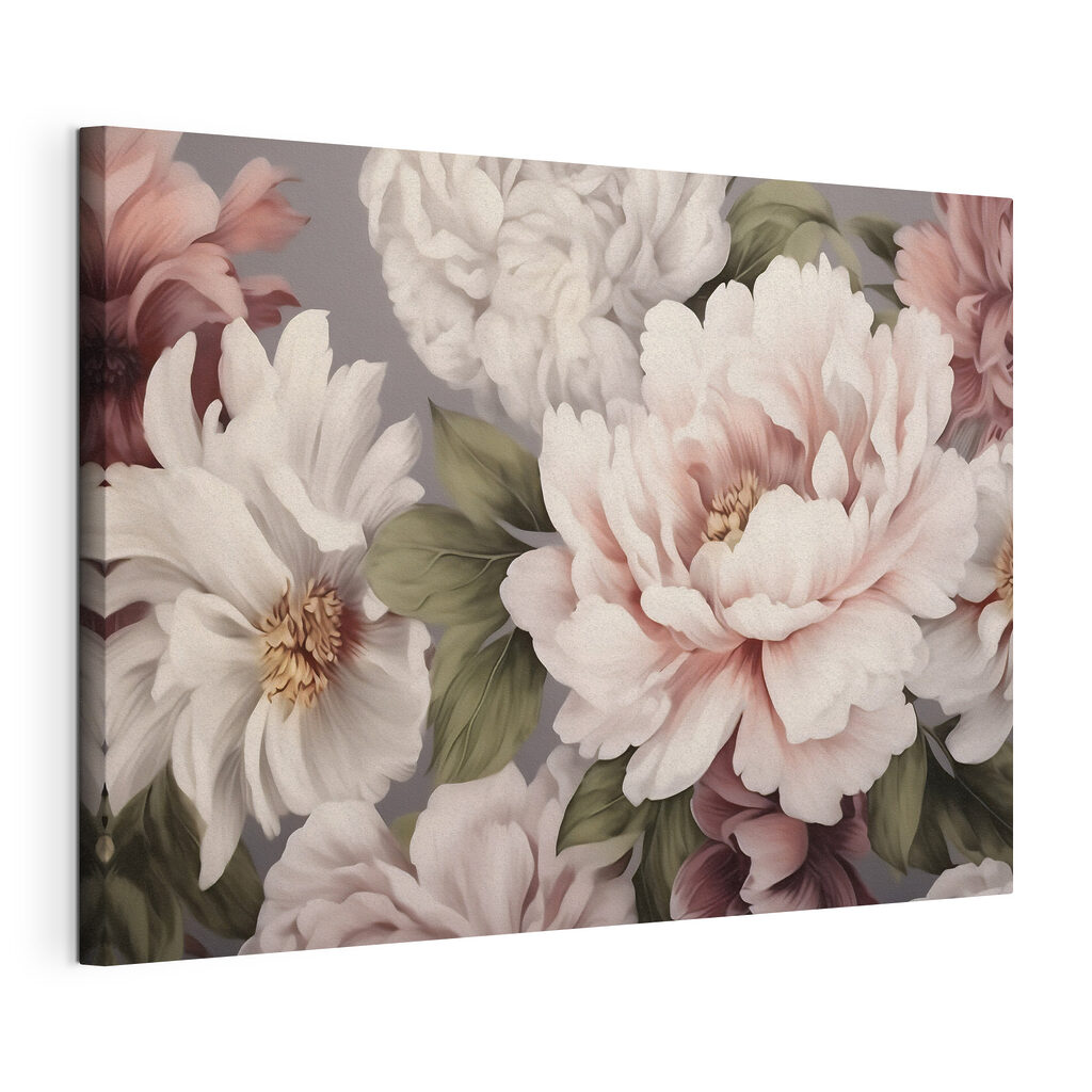 Flores rosa-creme juntas — vista do produto