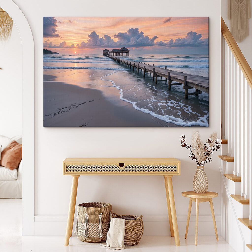 Passadiço ao entardecer — interior 2