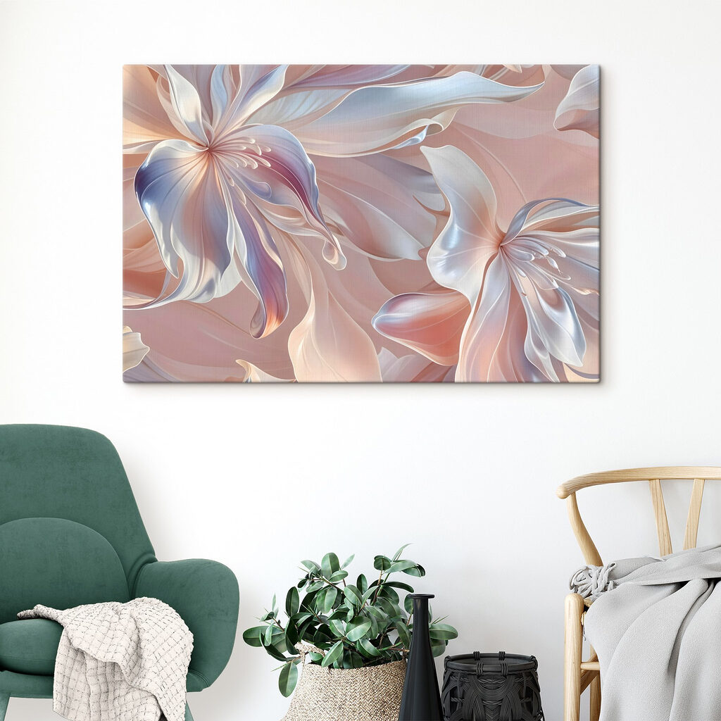Flores de pétalas fluidas — interior 2