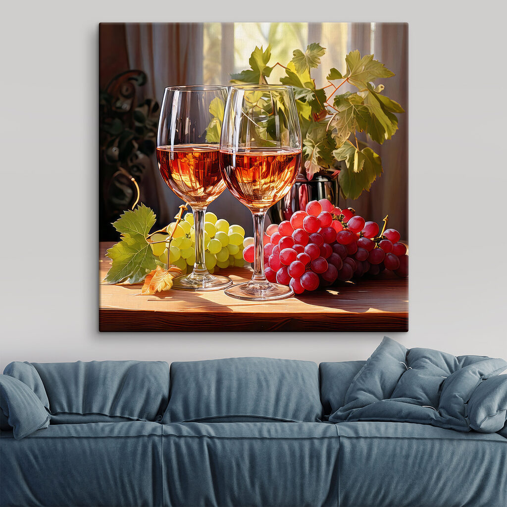 Vinho junto à janela — interior 1