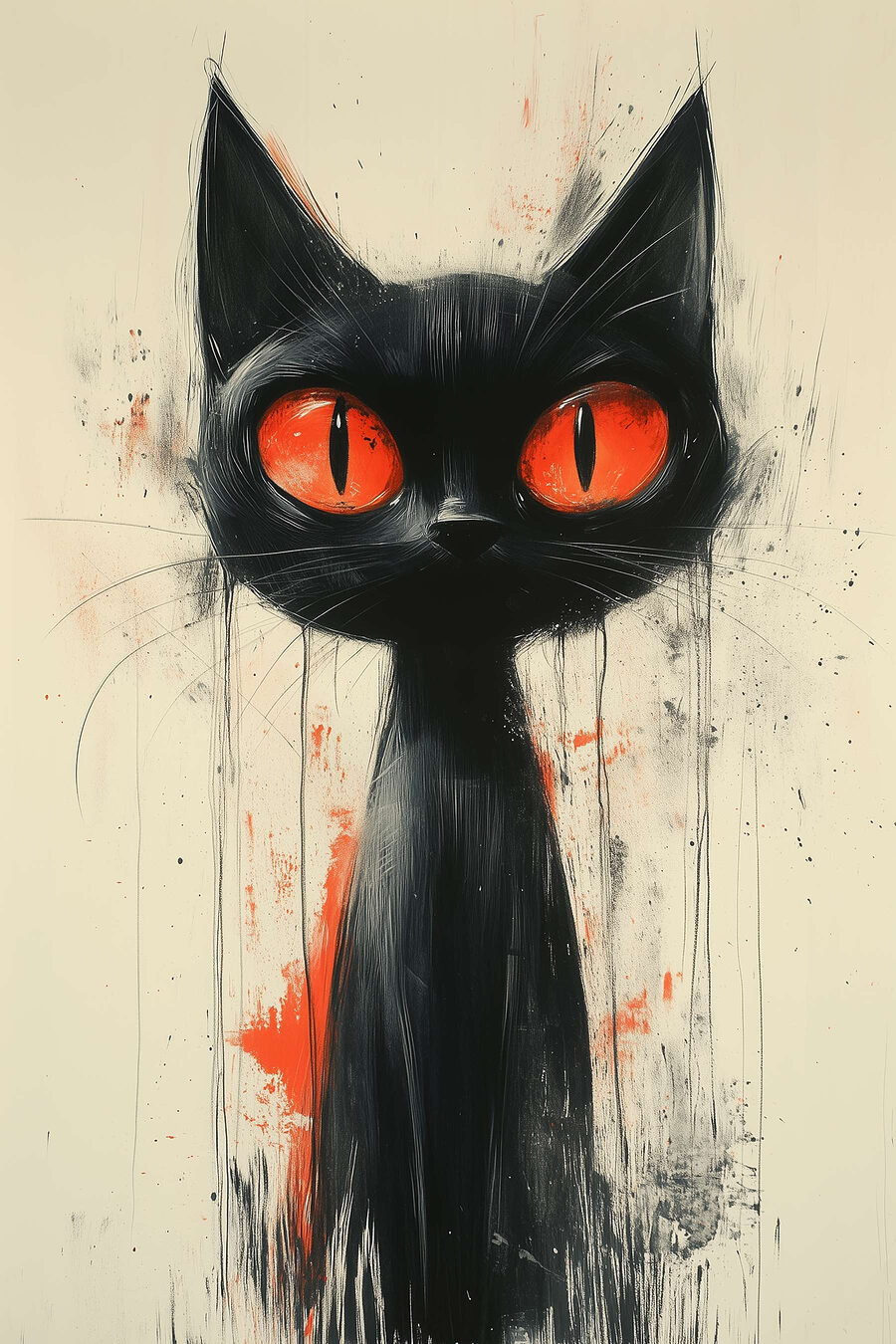 Gato preto — design completo