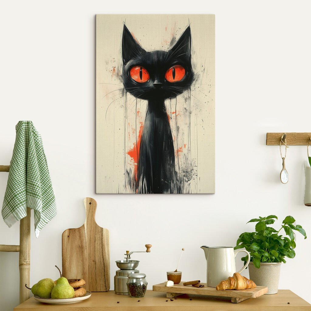 Gato preto — interior 1