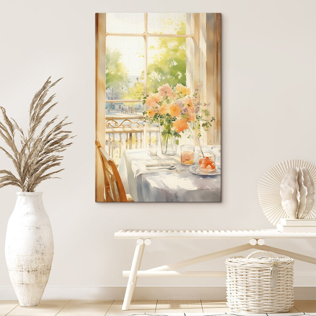 Mesa junto à janela — interior 1