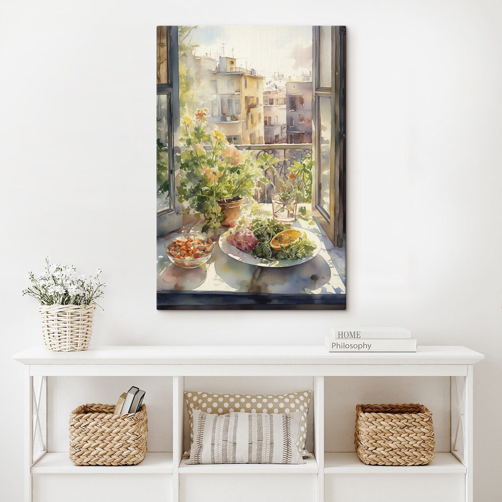 Almoço junto à varanda — interior 2