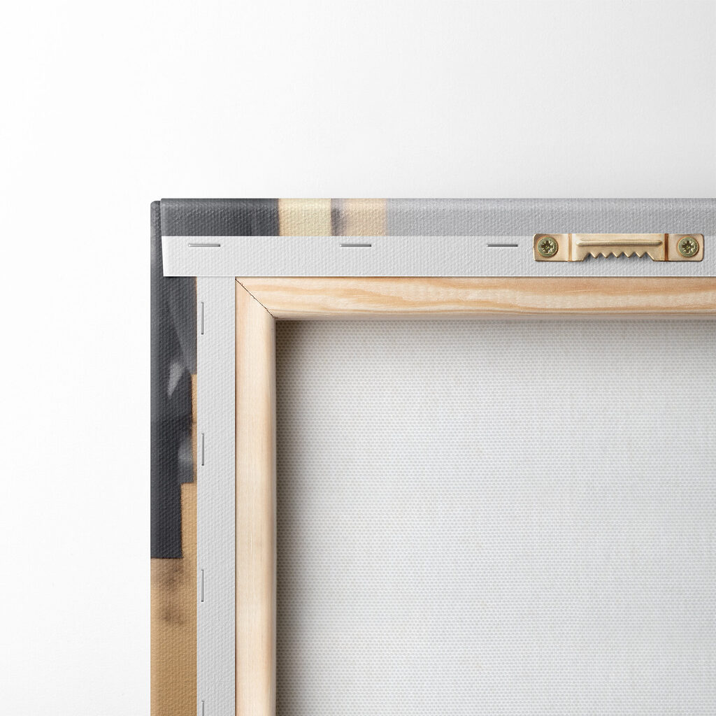 Lábios dourados entre pinceladas — verso