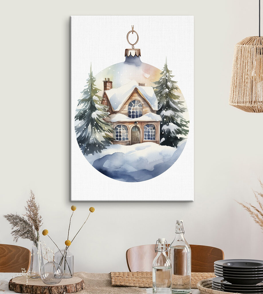 Casinha de inverno — interior 2