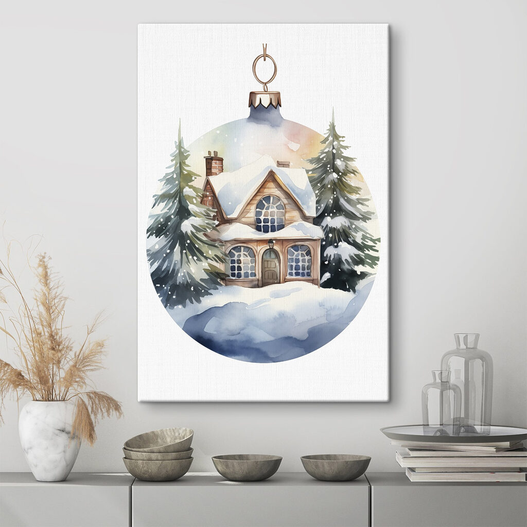 Casinha de inverno — interior 1