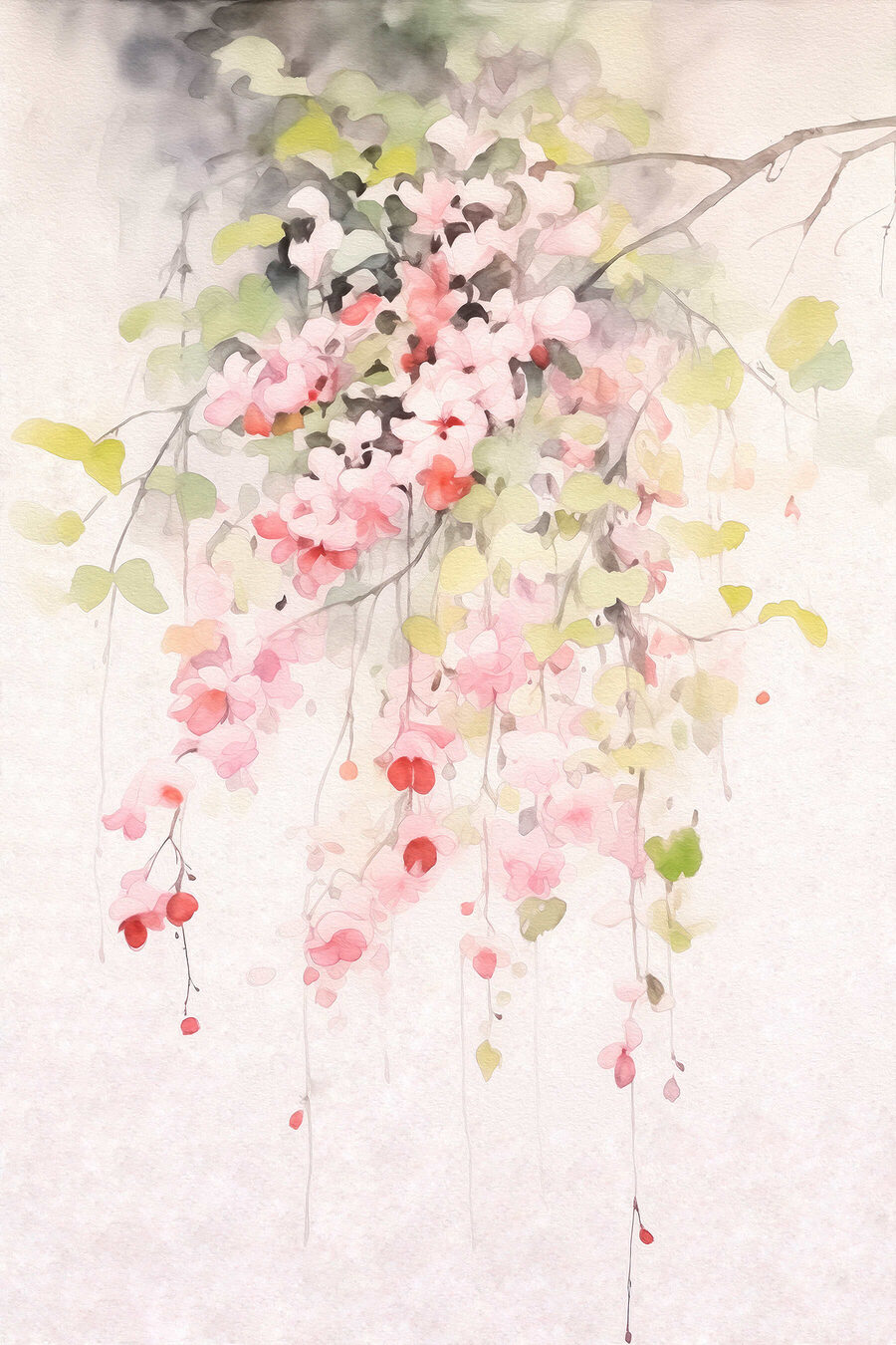 Ramo de flores rosa — design completo