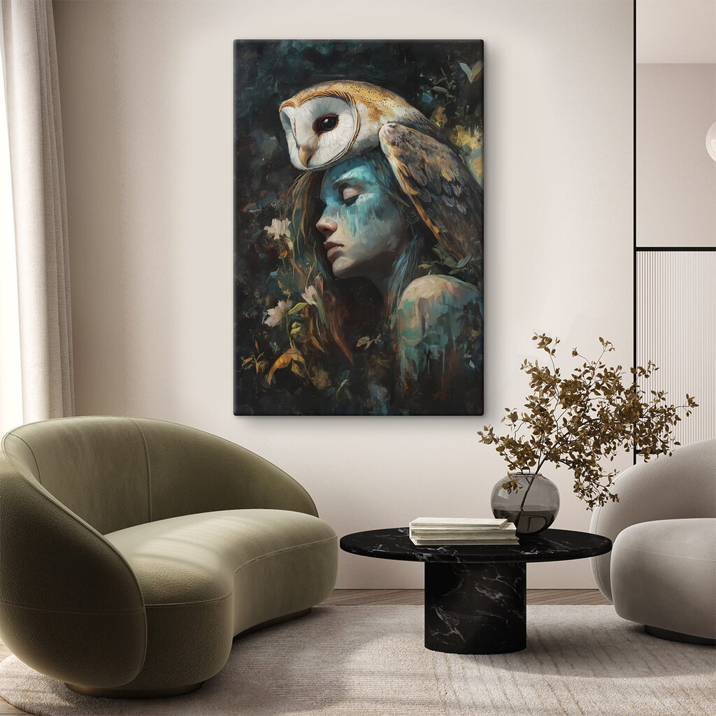 Coruja nos cabelos — interior 1