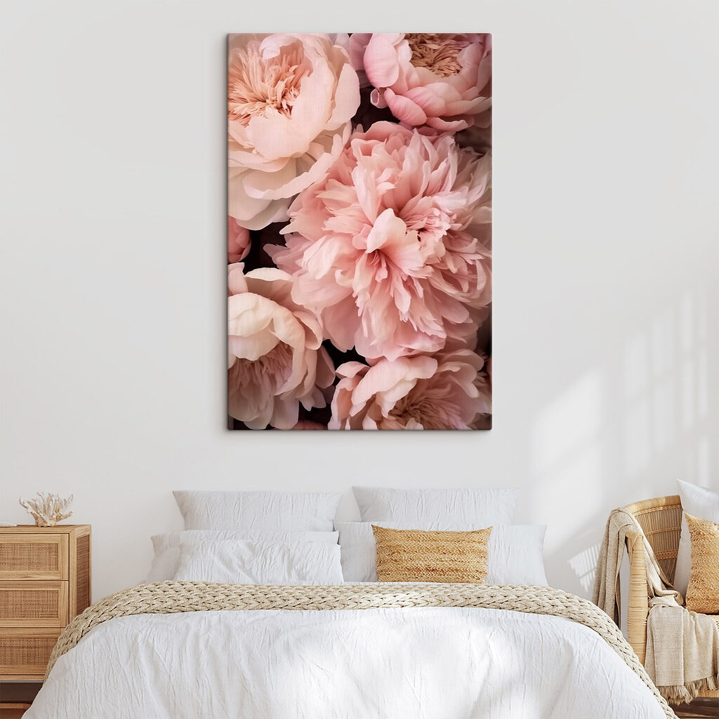 Peónias rosa suave — interior 2
