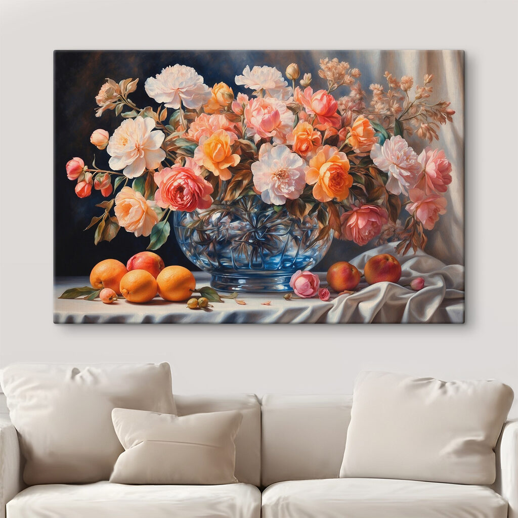 Arranjo sobre fruta laranja — interior 3