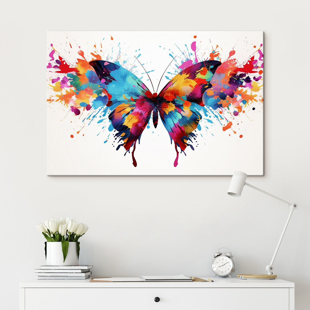 Borboleta de tinta — interior 2