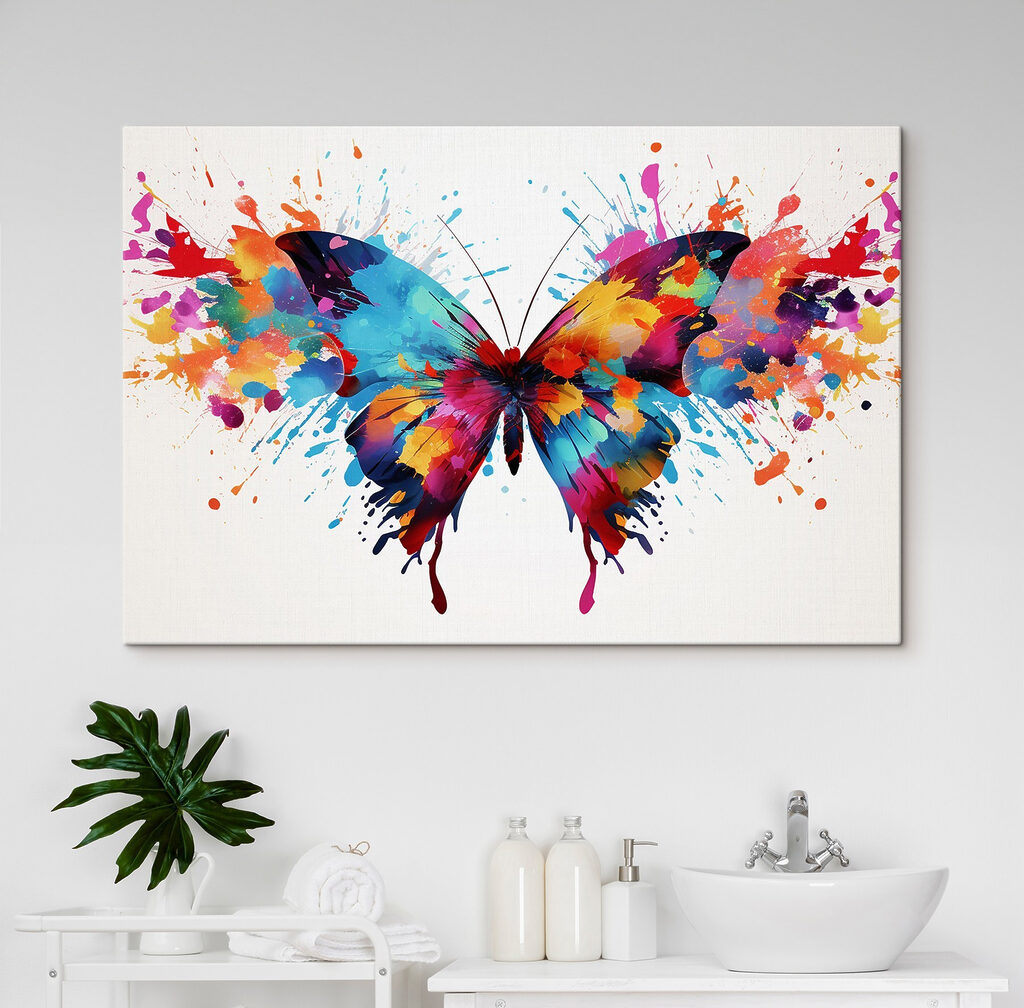 Borboleta de tinta — interior 1