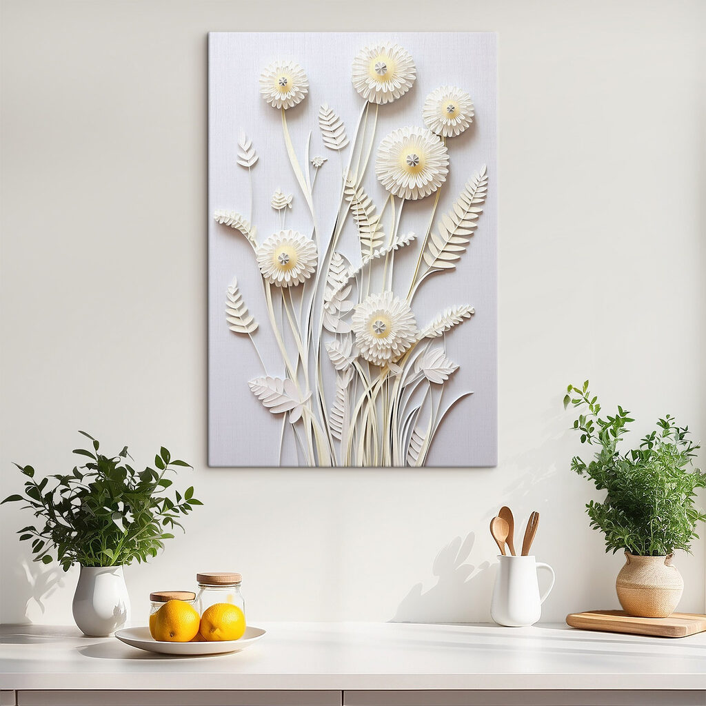 Flores silvestres em camadas — interior 2