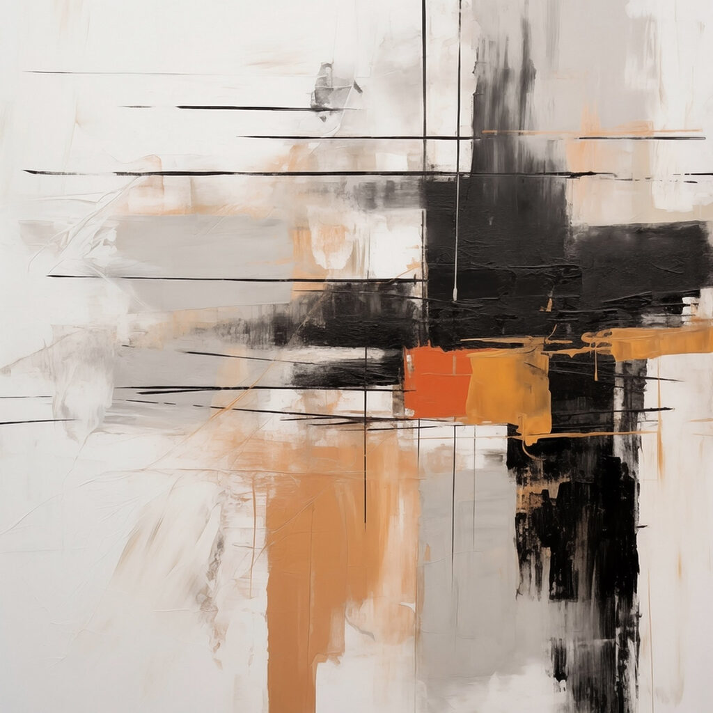 Ocre atravessa o preto — design completo