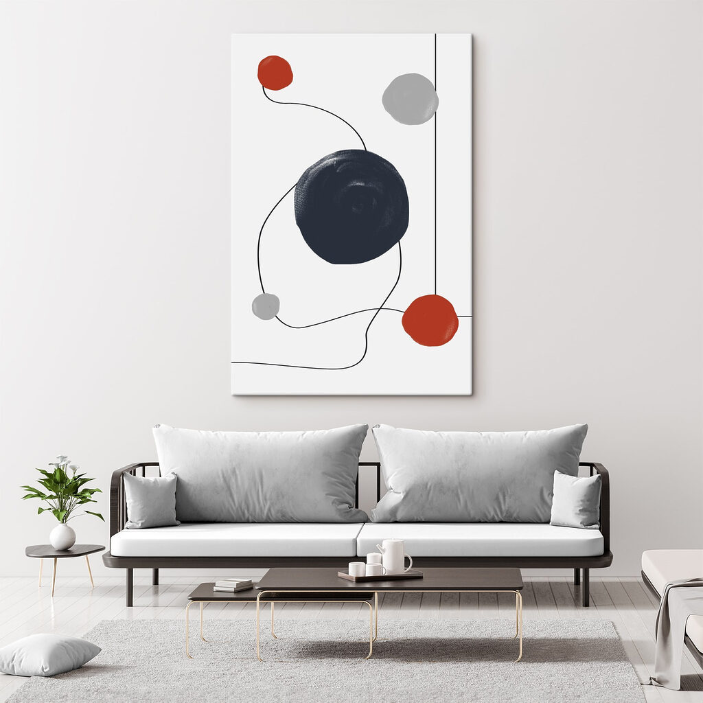 Círculos em linha fina — interior 2
