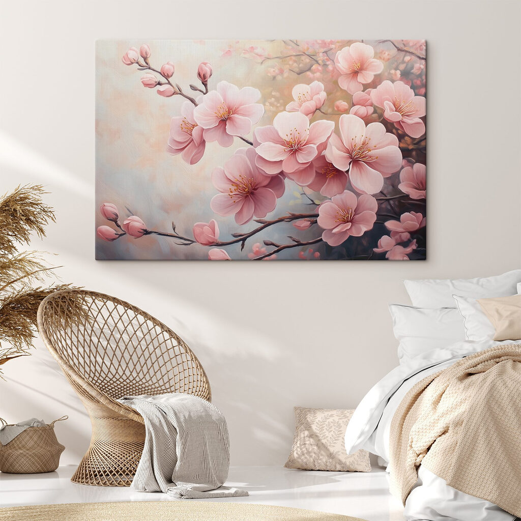 Flores rosa a abrir — interior 2