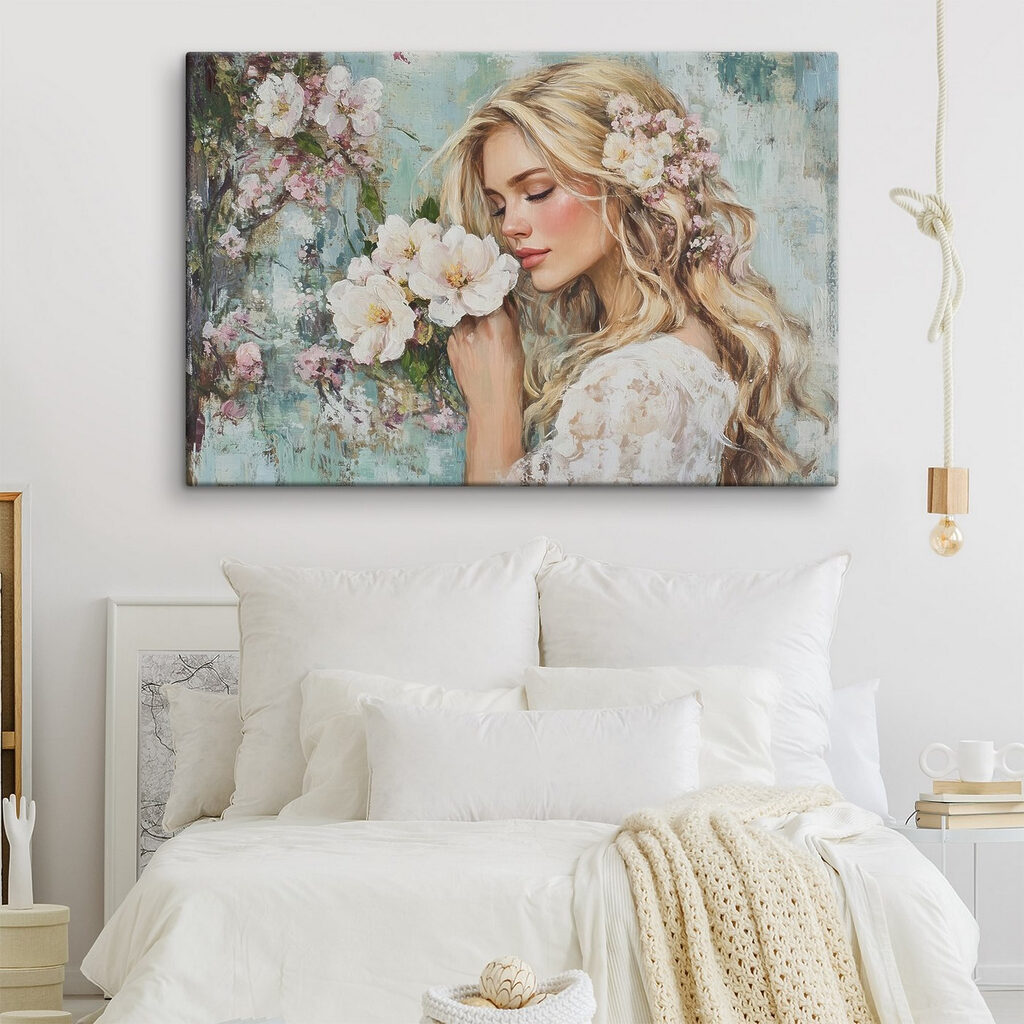 Flor junto ao rosto — interior 1