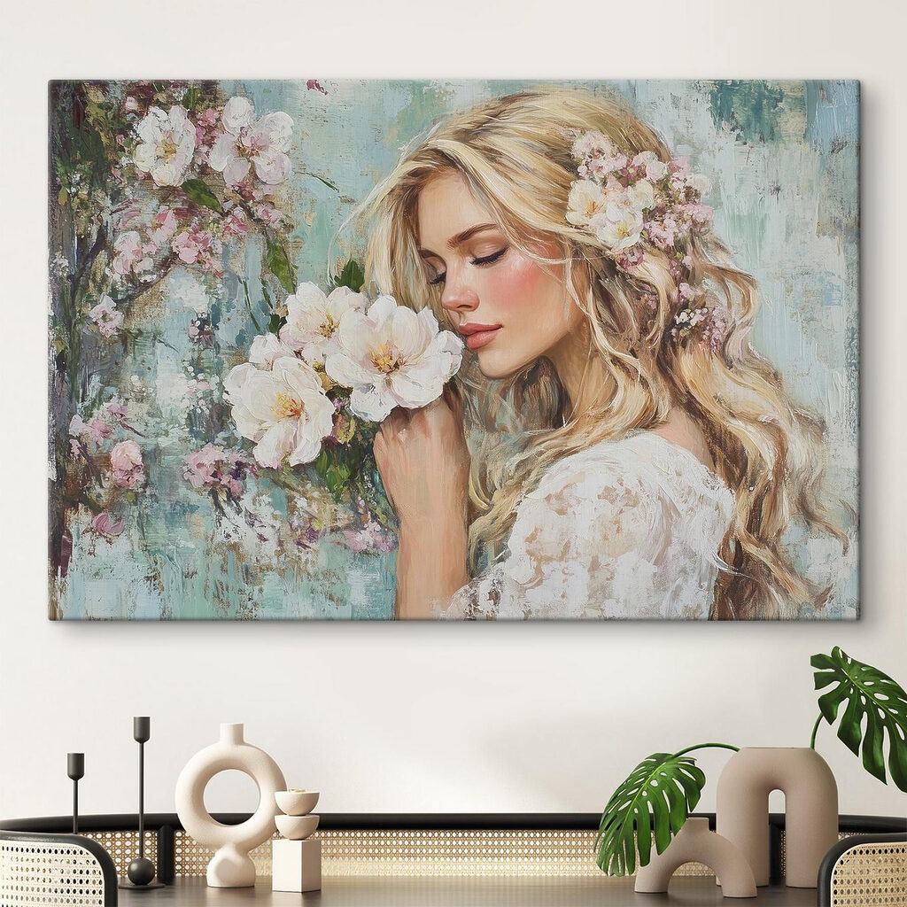 Flor junto ao rosto — interior 2