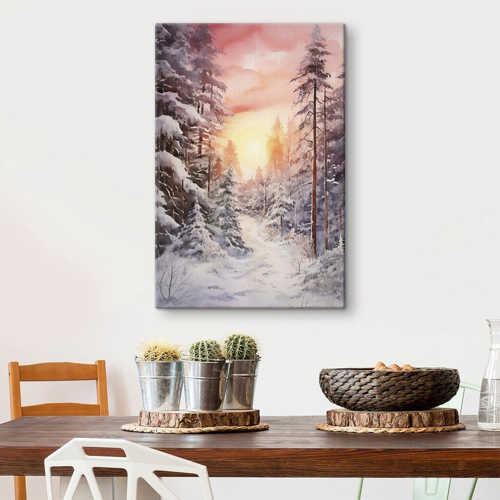 Pinhal de inverno rosado — interior 2