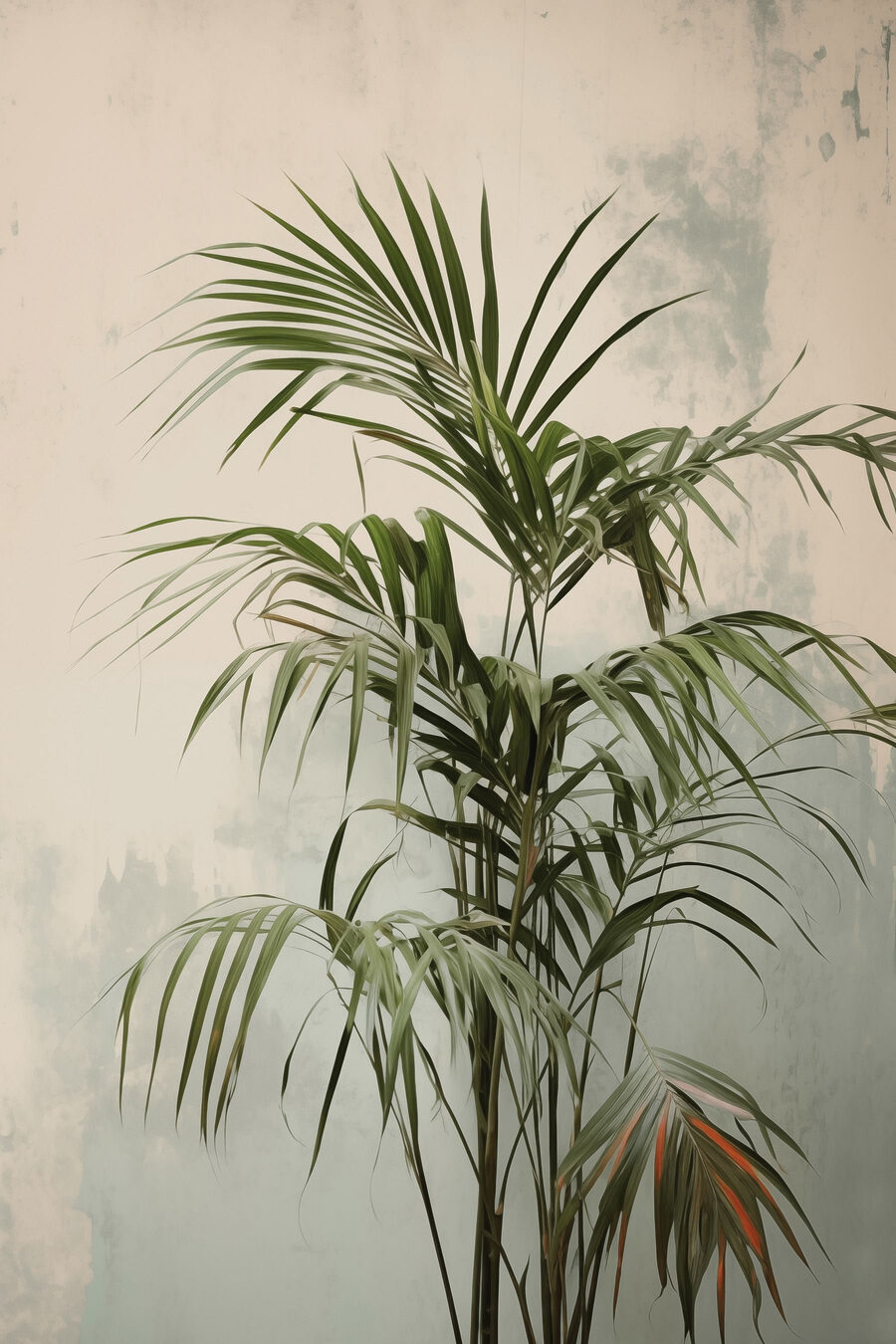 Palmeira em silêncio — design completo