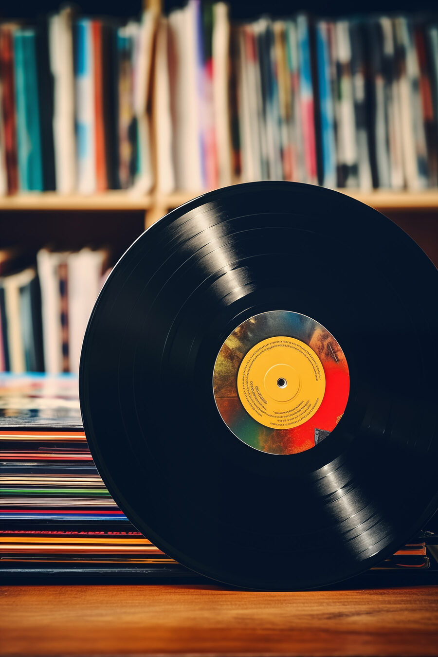 Disco entre capas — design completo