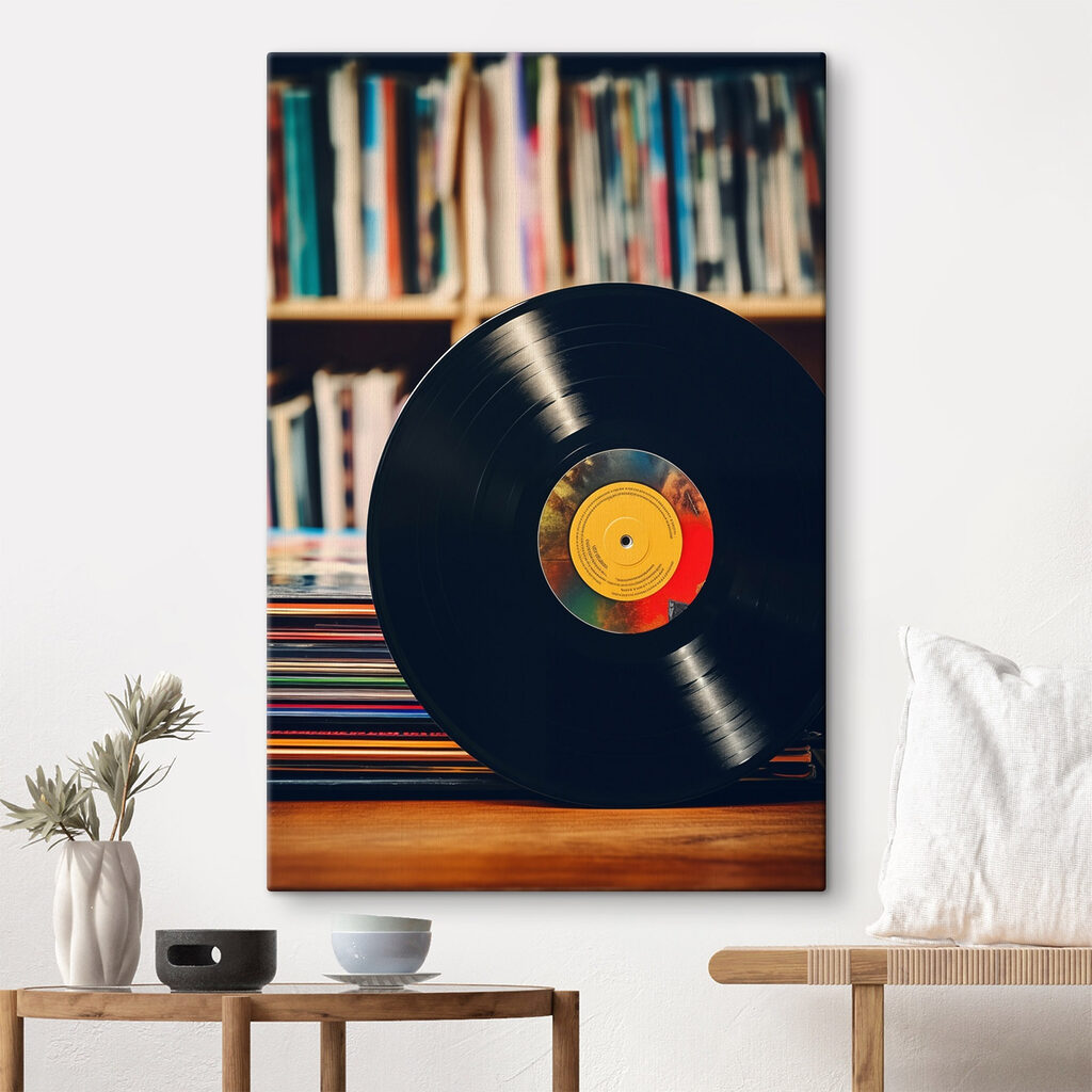 Disco entre capas — interior 1