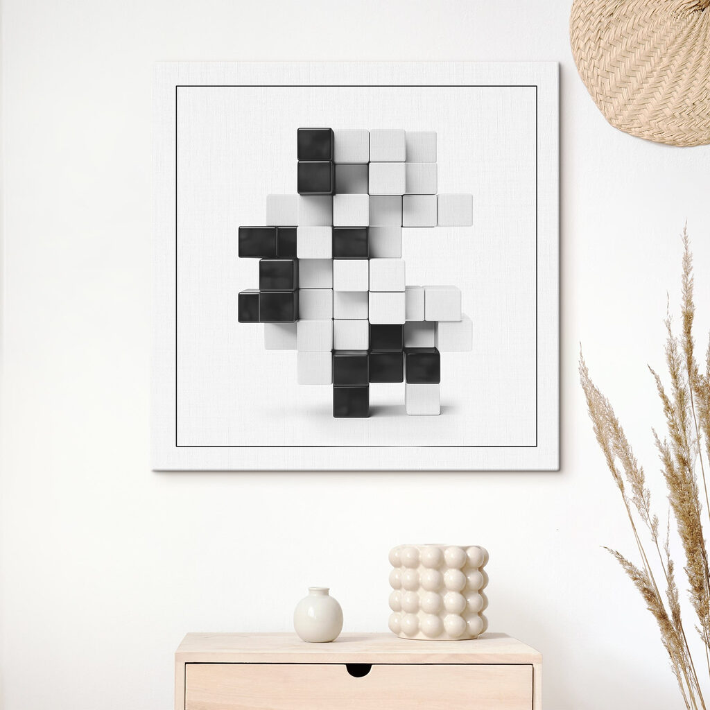 Quadrados com sombras — interior 1